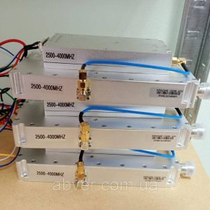 Потужний GaN підсилювач / Цифровий модуль перешкод LORA, Wi-Fi, LTE | 2500–4000 МГц, 100 Вт, 23 В